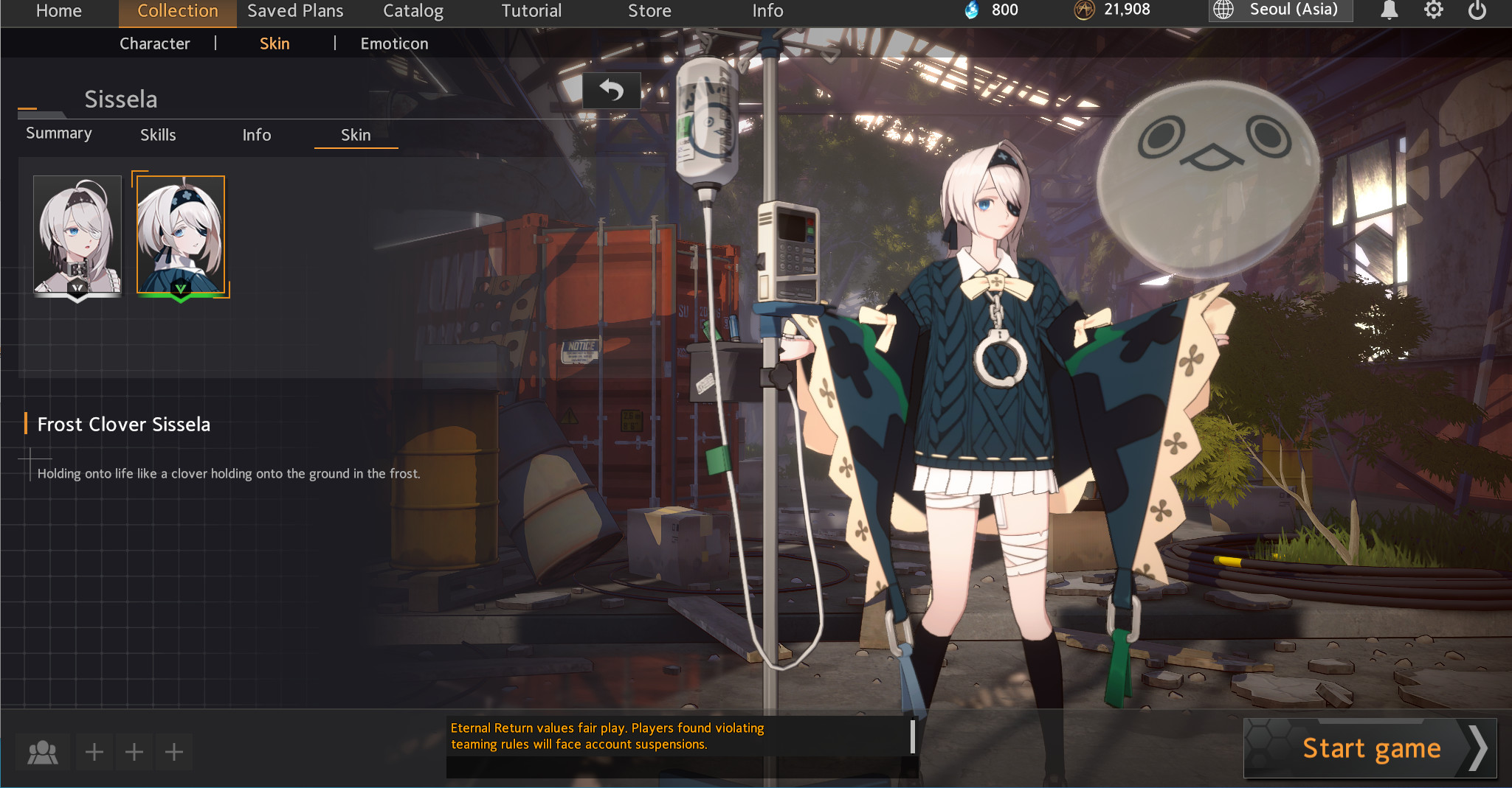 Eternal Return: Black Survival Characters X Skins Bundle screenshot