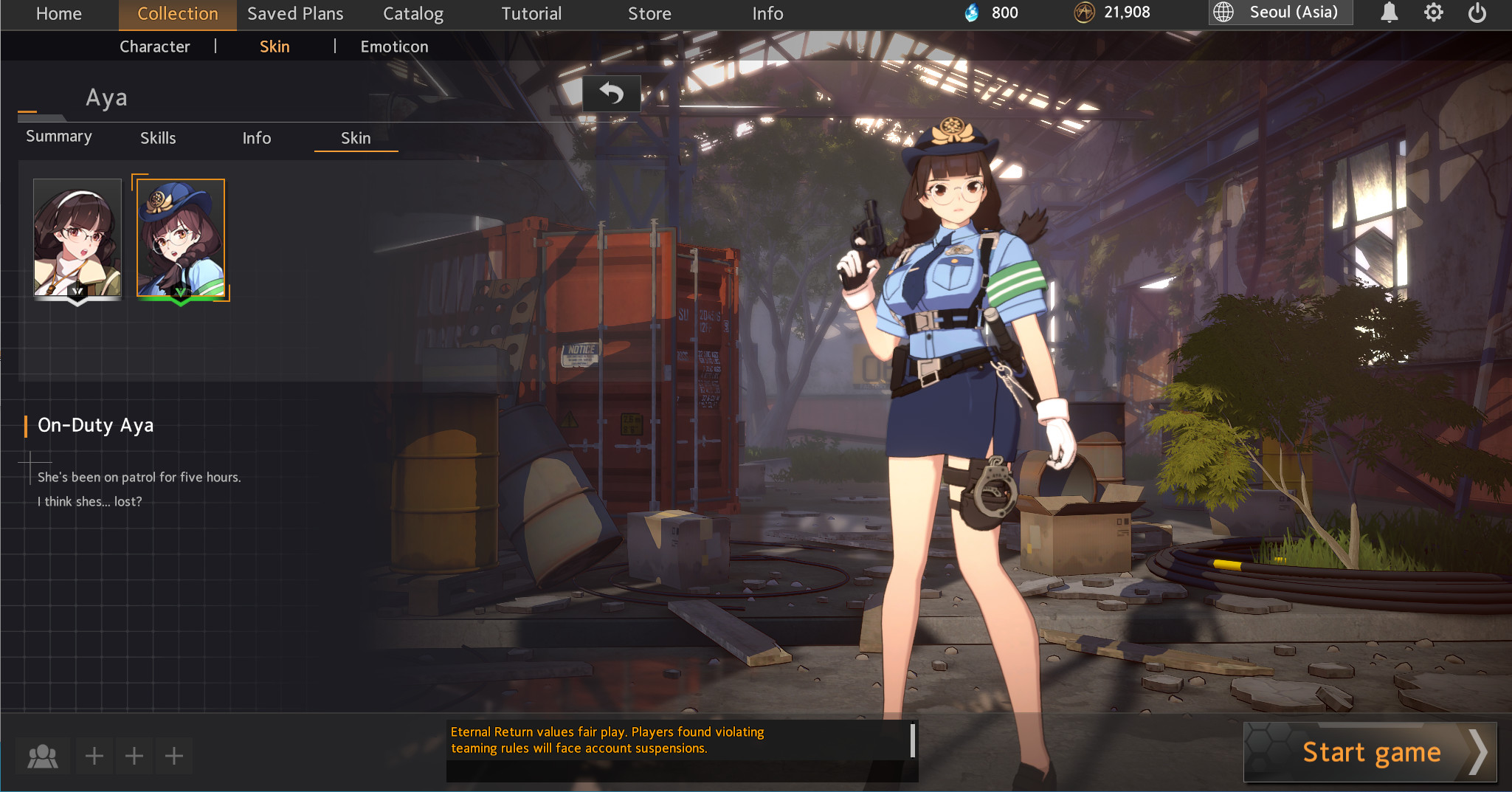 Eternal Return: Black Survival Characters X Skins Bundle screenshot