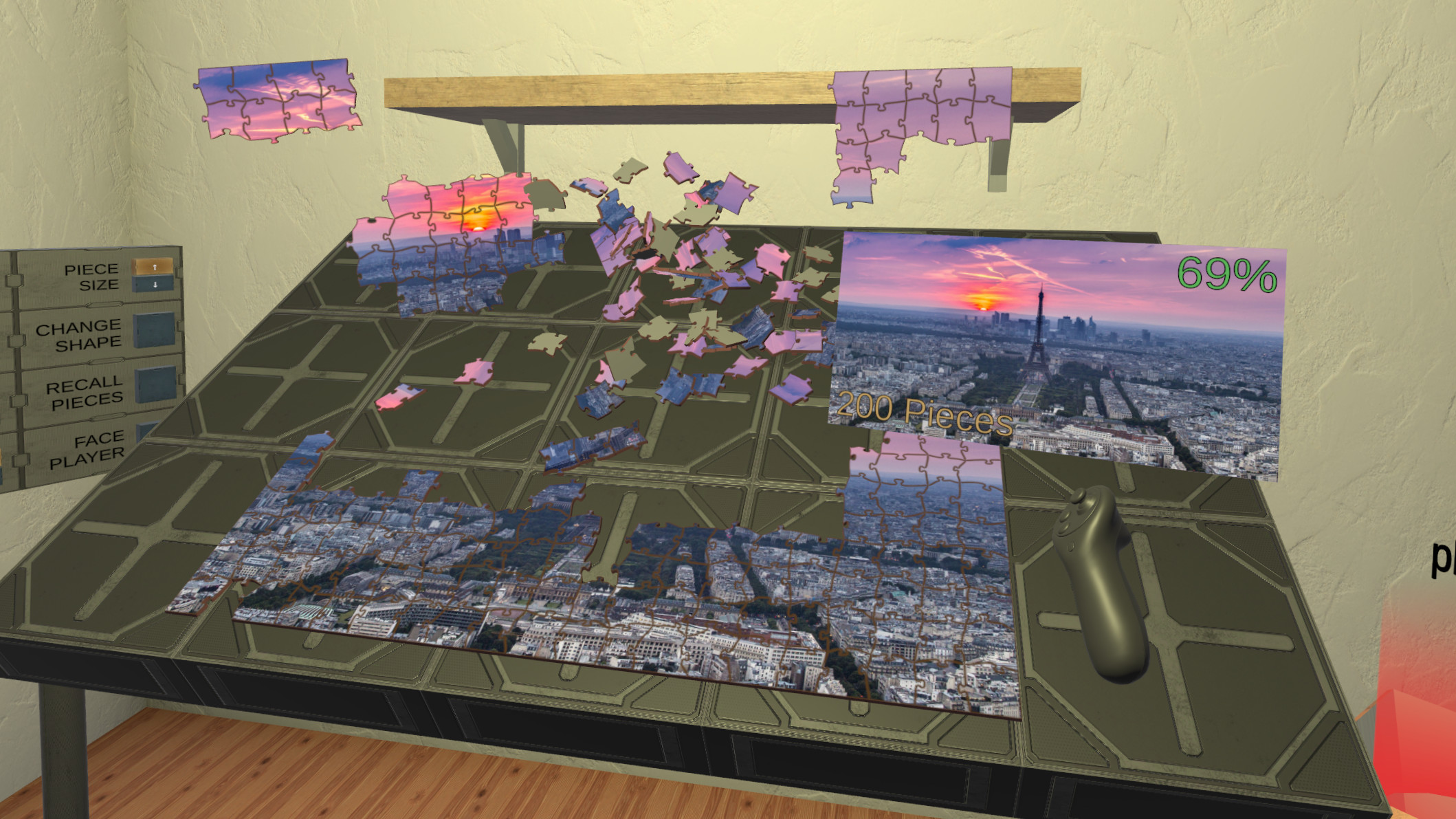 Jigsaw Puzzle VR screenshot