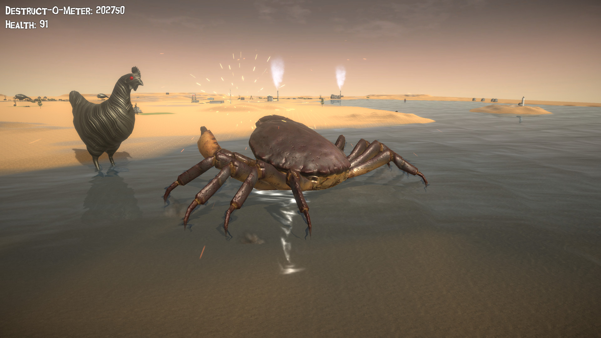 Attack of the Giant Crab screenshot