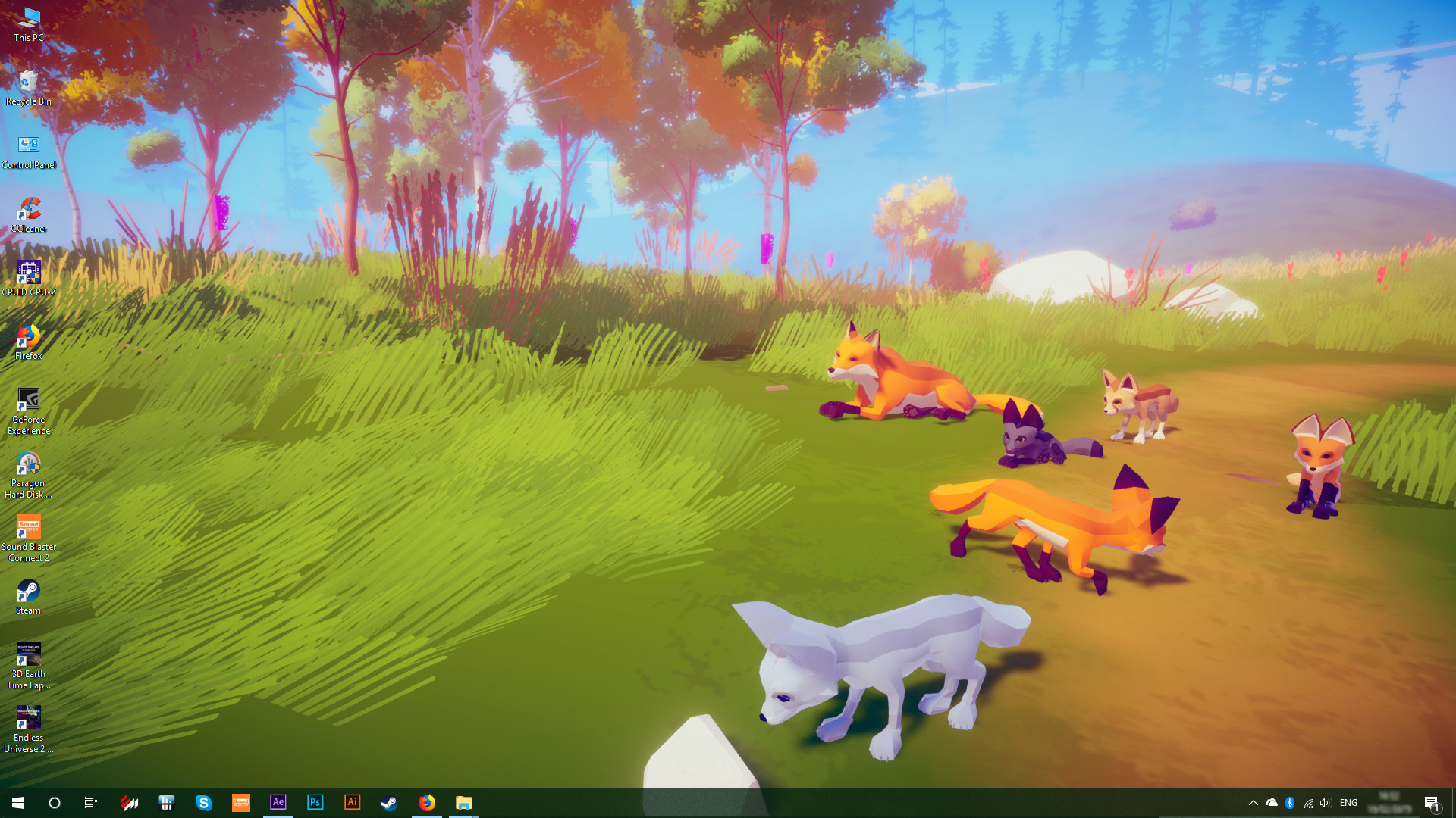 MY FOX - Desktop Wild Pet screenshot