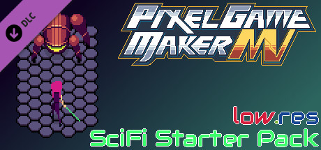 Pixel Game Maker MV - low.res Sci Fi Starter Pack