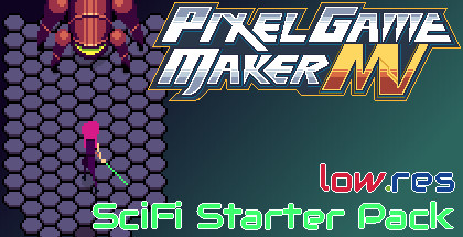 Pixel Game Maker MV - low.res Sci Fi Starter Pack screenshot