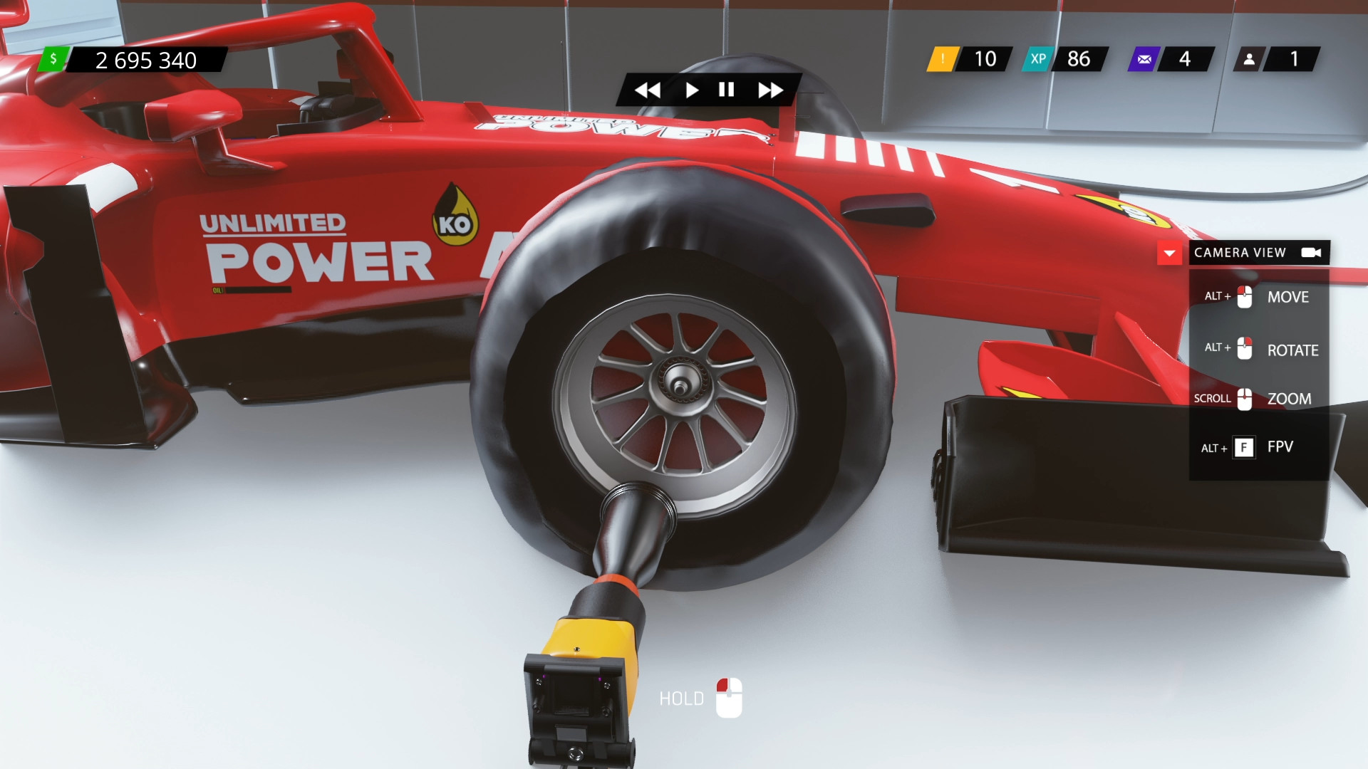 Formula Team screenshot