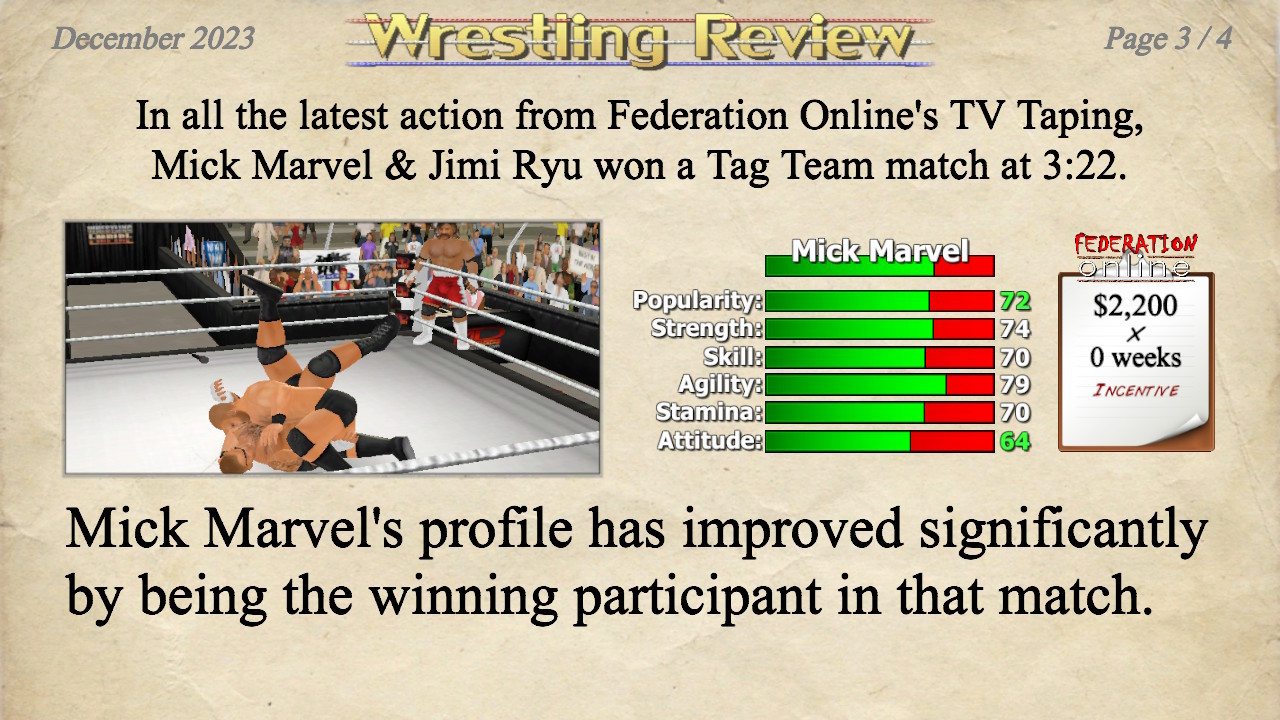 Wrestling Empire screenshot
