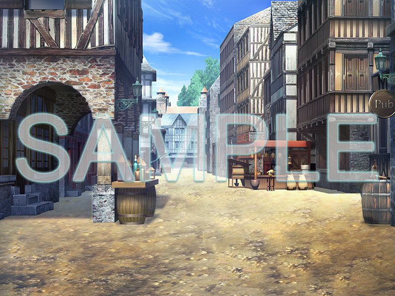 RPG Maker MZ - Minikle's Background CG Material Collection Fantasy part01 screenshot