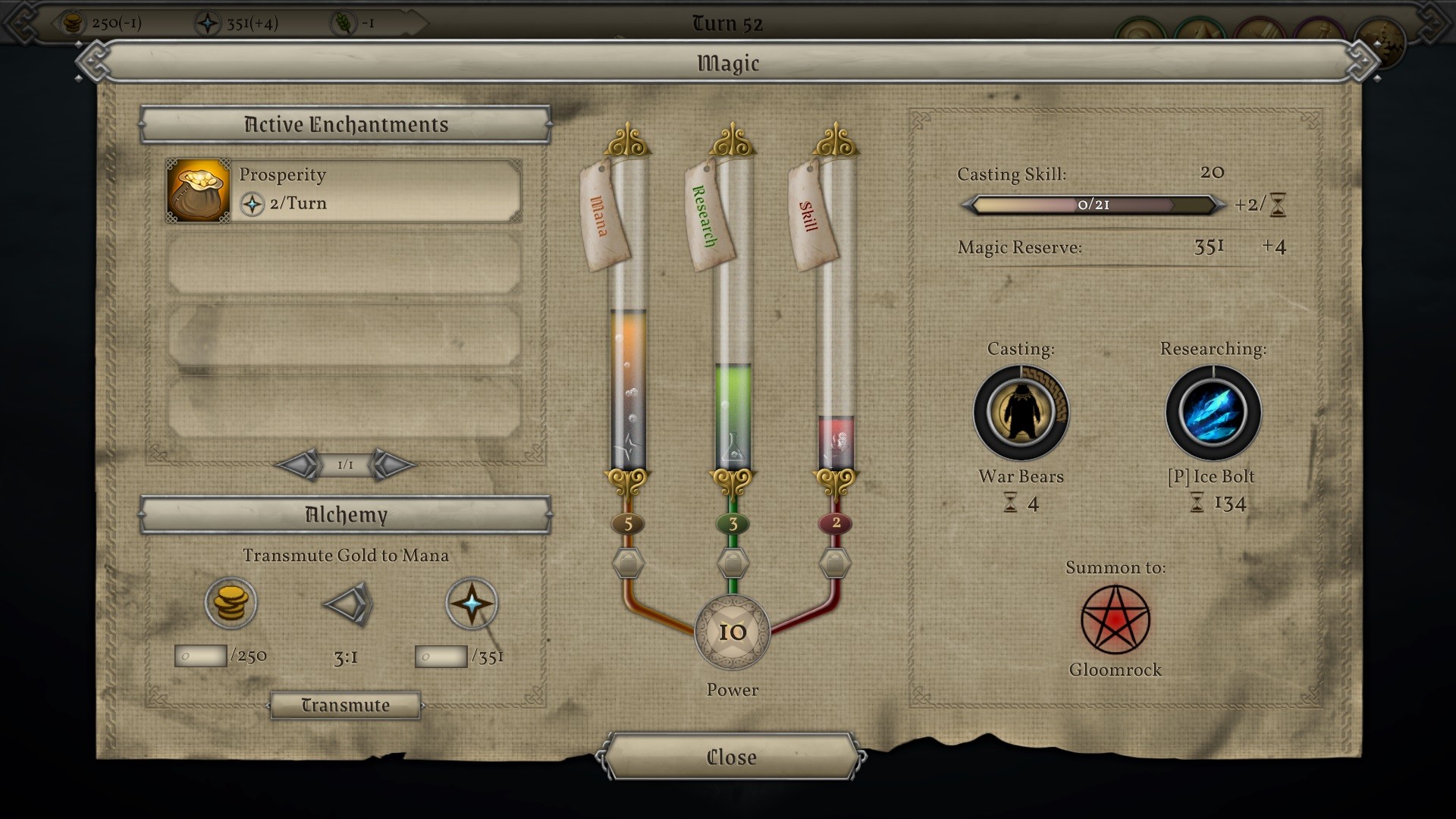 Master of Magic screenshot