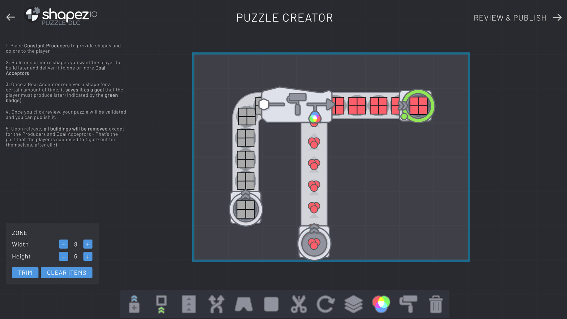 shapez.io - Puzzle DLC screenshot