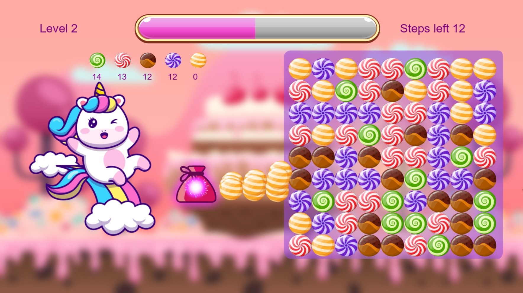 Unicorn and Sweets screenshot