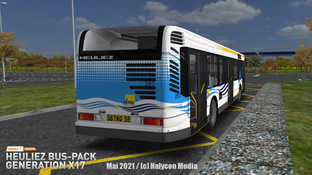 OMSI 2 Add-On Heuliez Bus-Pack Generation X17 screenshot