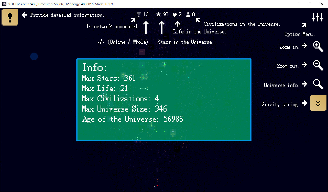 Universe999999 screenshot