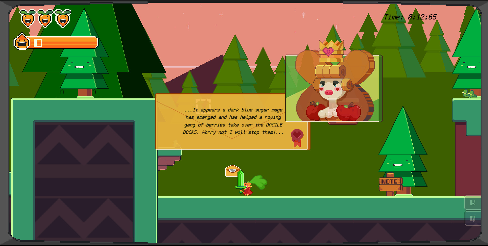 The Adventures of Captain Carrot screenshot