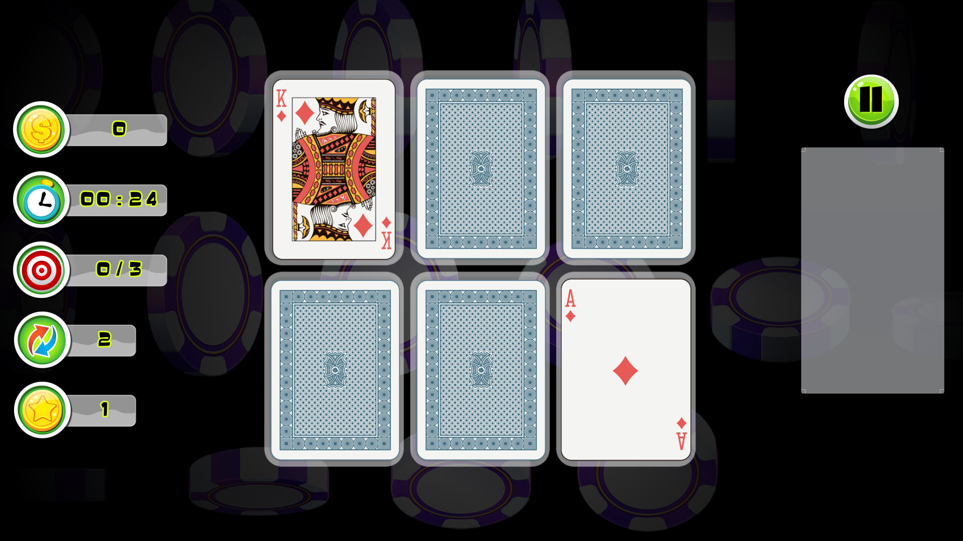 Poker Memory screenshot