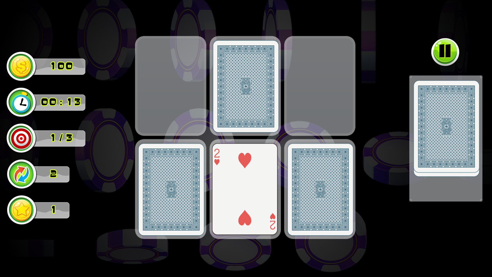 Poker Memory screenshot