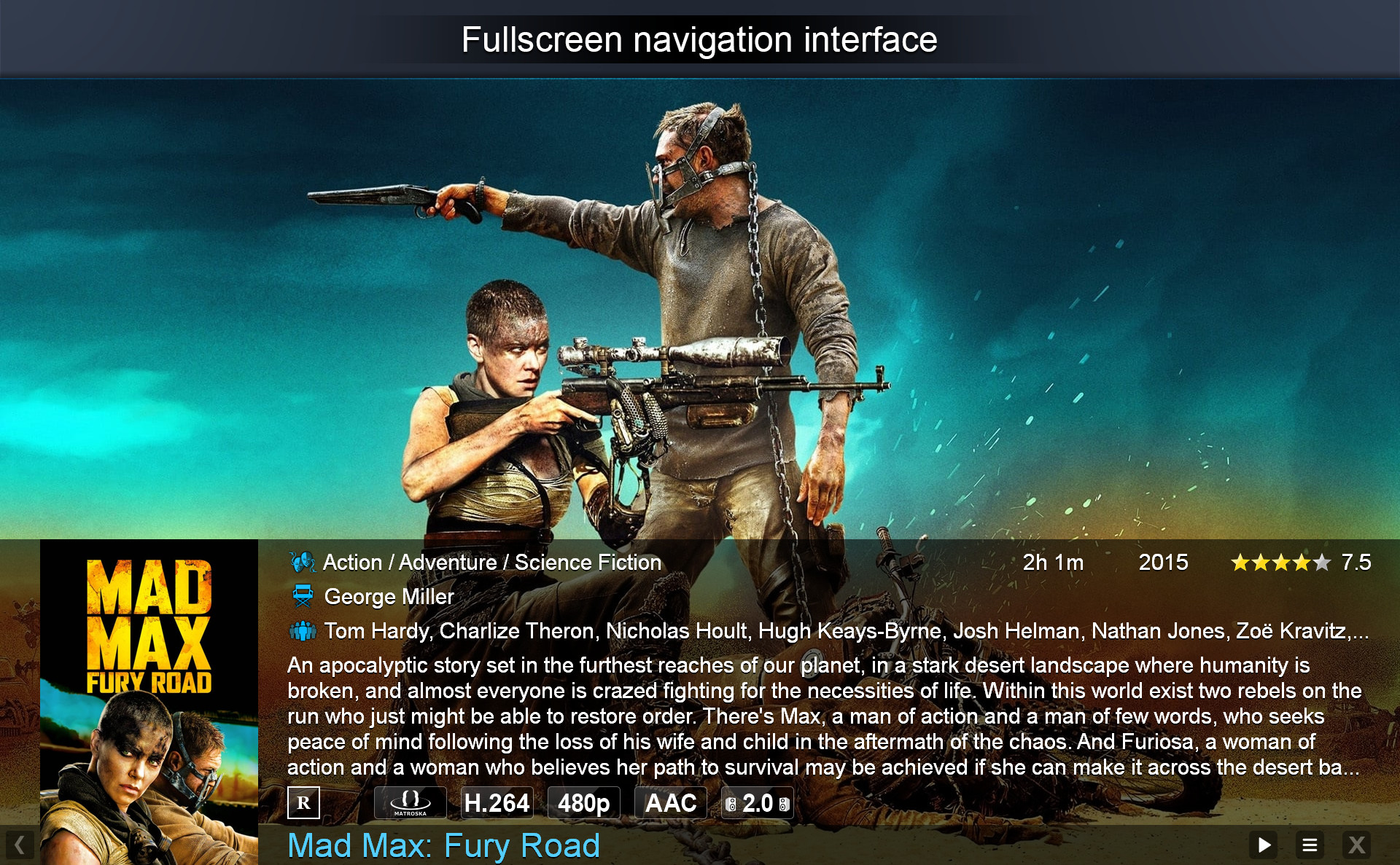 Zoom Player 16 : Steam Edition screenshot