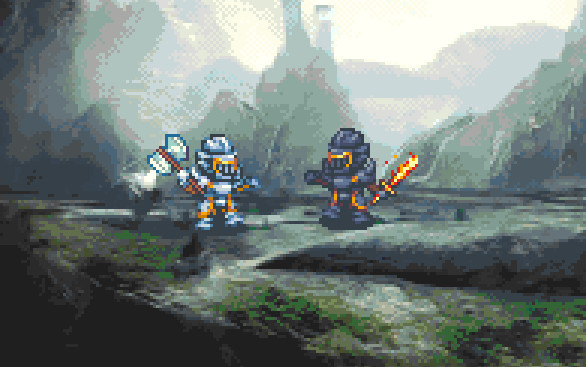 RPG Maker VX Ace - Tyler Warren RPG Battlers - 16 Bit Battle Backgrounds screenshot