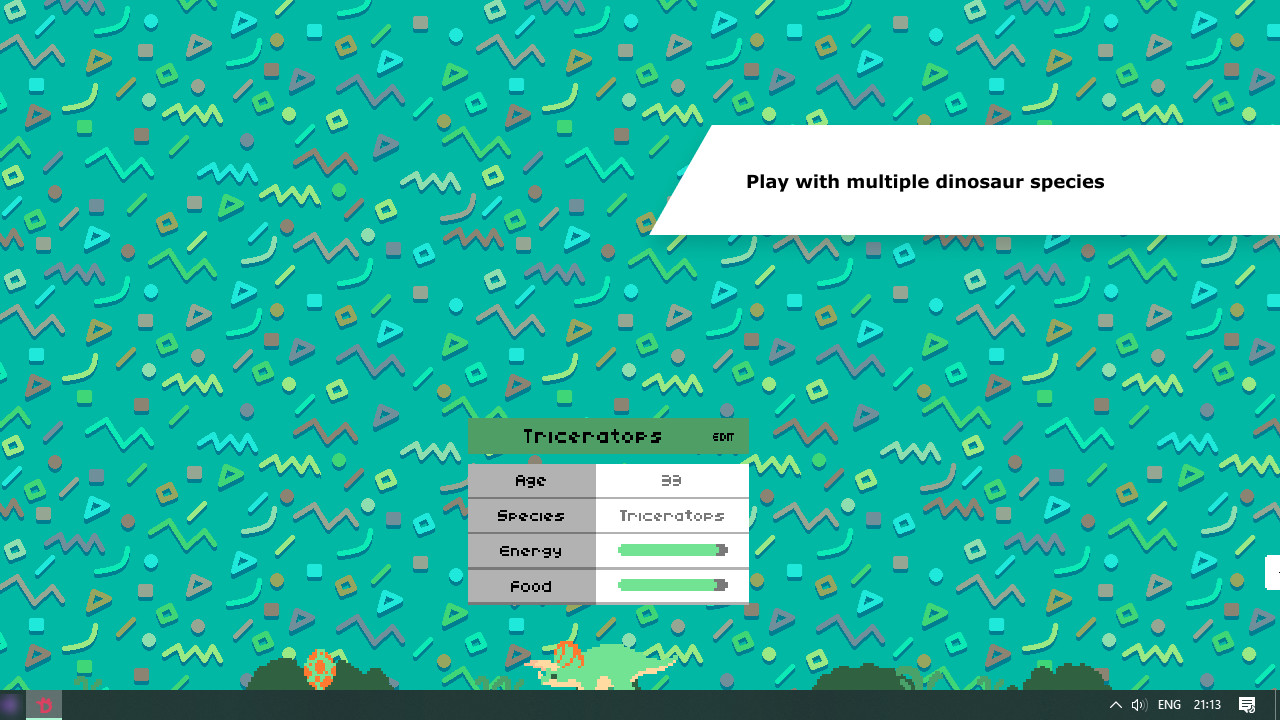 Desktop Dinosaurs screenshot