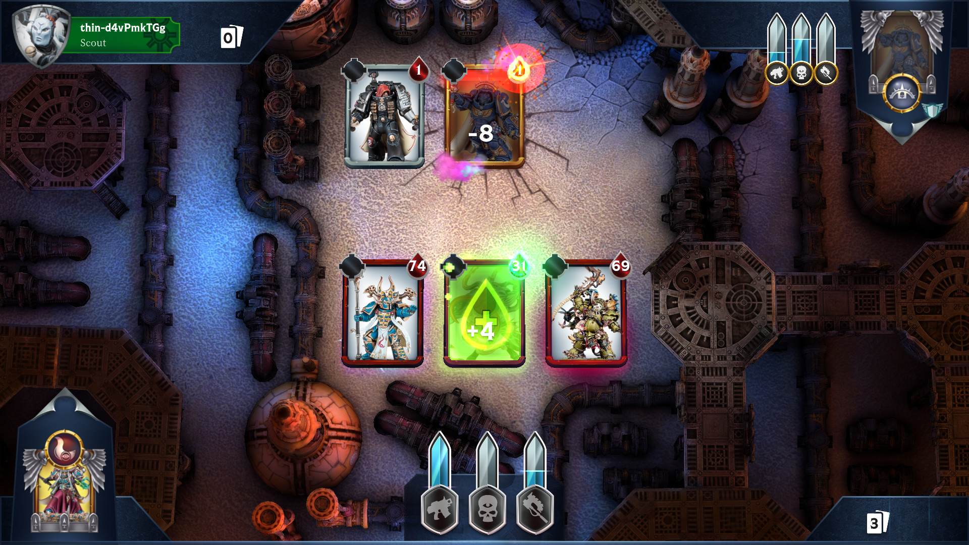 Warhammer Combat Cards screenshot