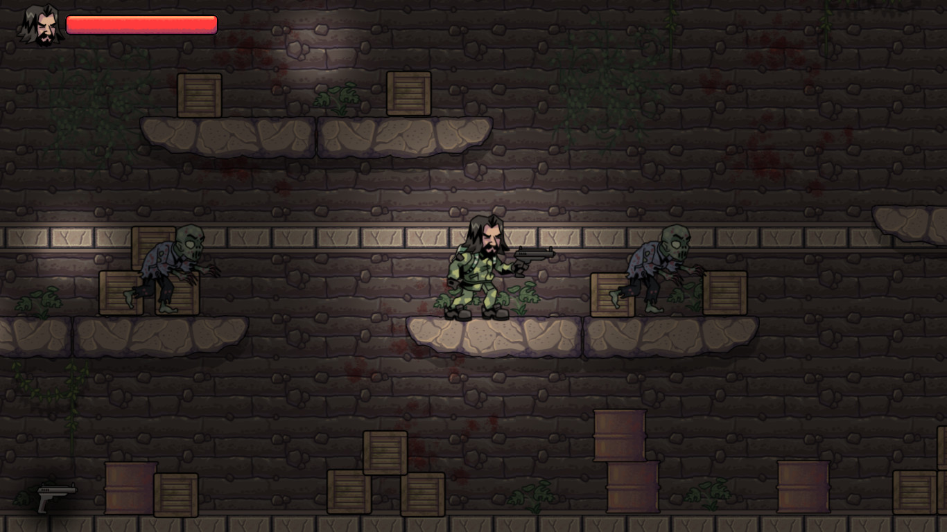 Zombies Desert and Guns screenshot