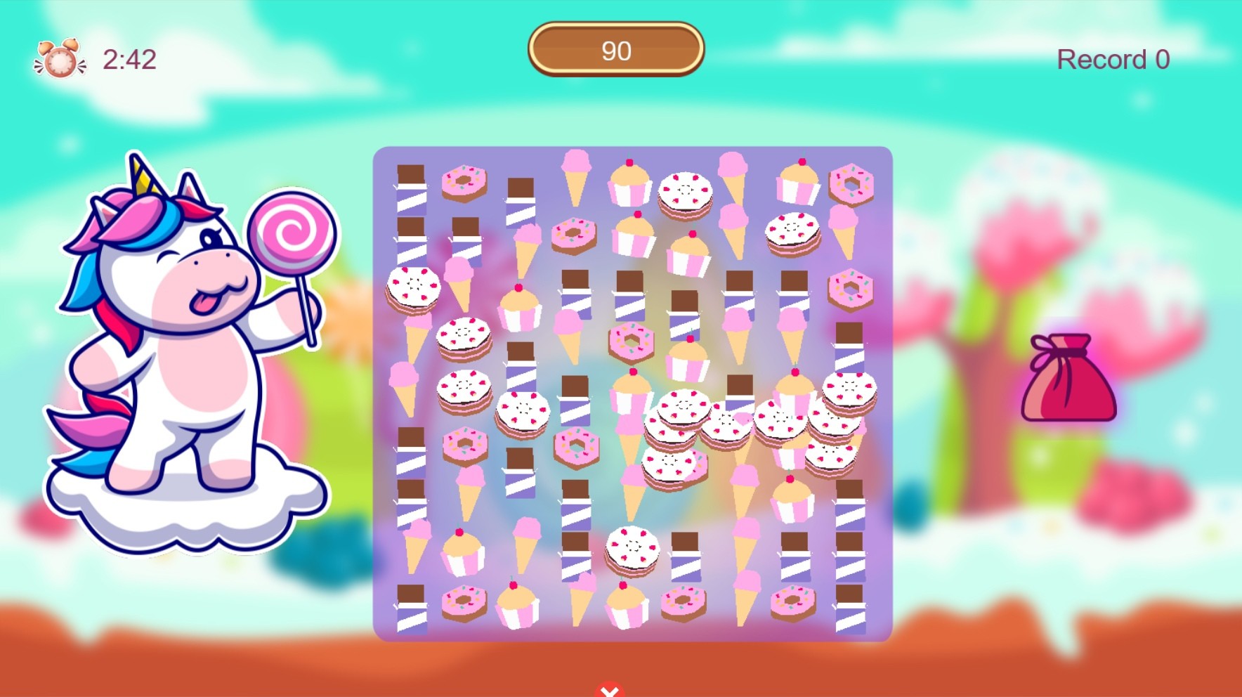 Unicorn and Sweets 2 screenshot