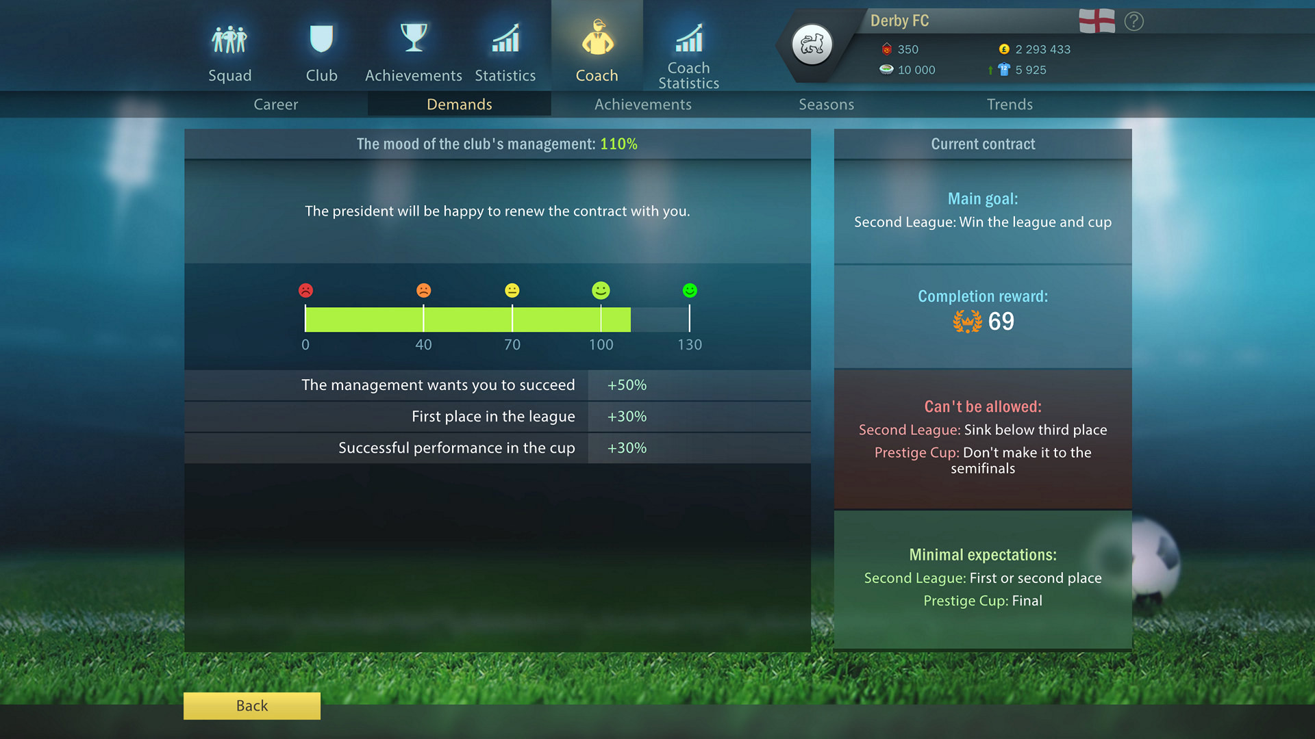 Football, Tactics & Glory: Manager's Journey screenshot