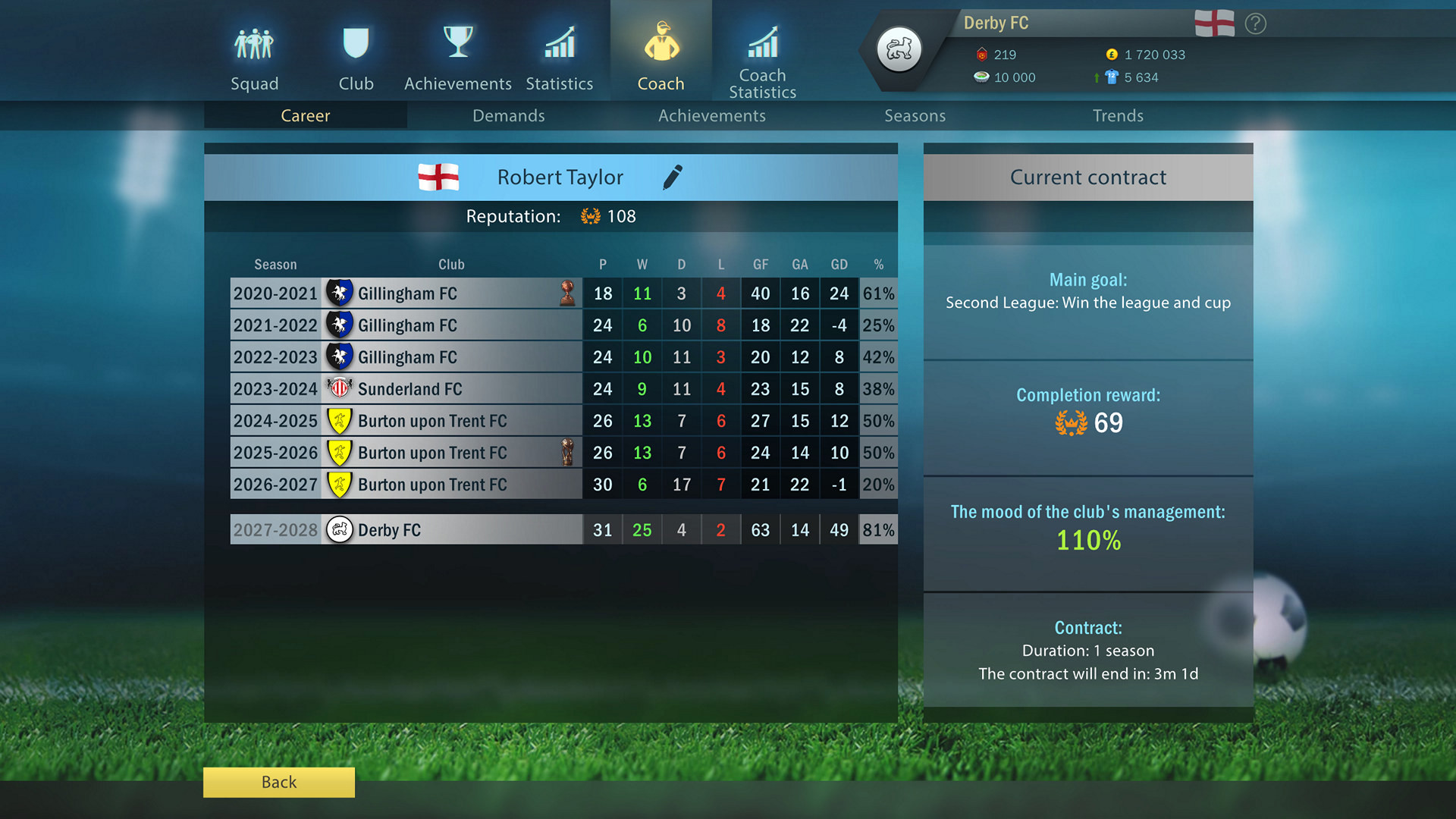 Football, Tactics & Glory: Manager's Journey screenshot