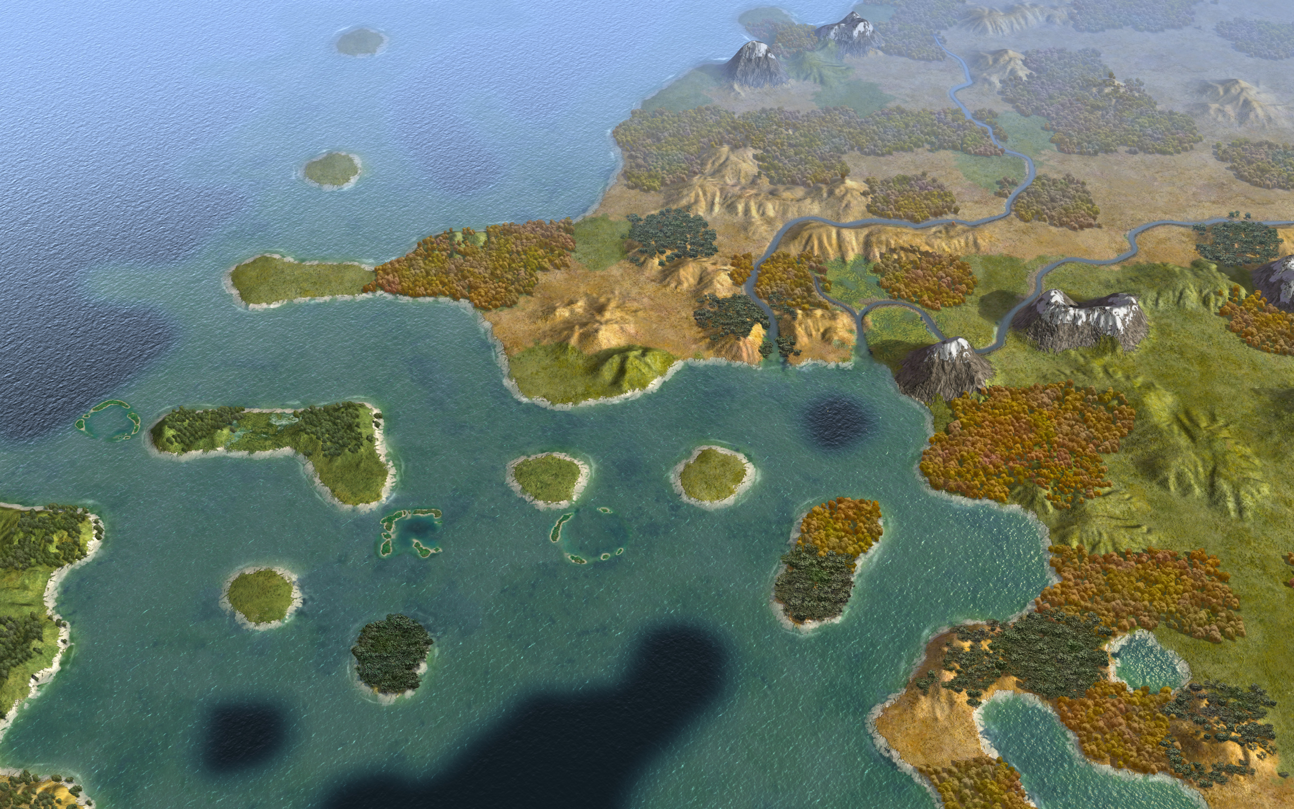 Civilization V - Explorer’s Map Pack screenshot