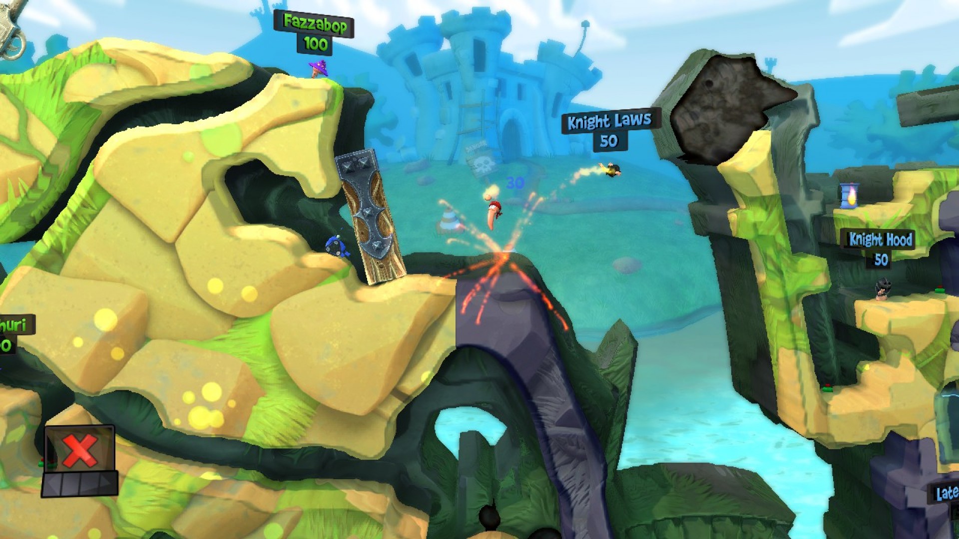 Worms Revolution: Medieval Tales DLC screenshot