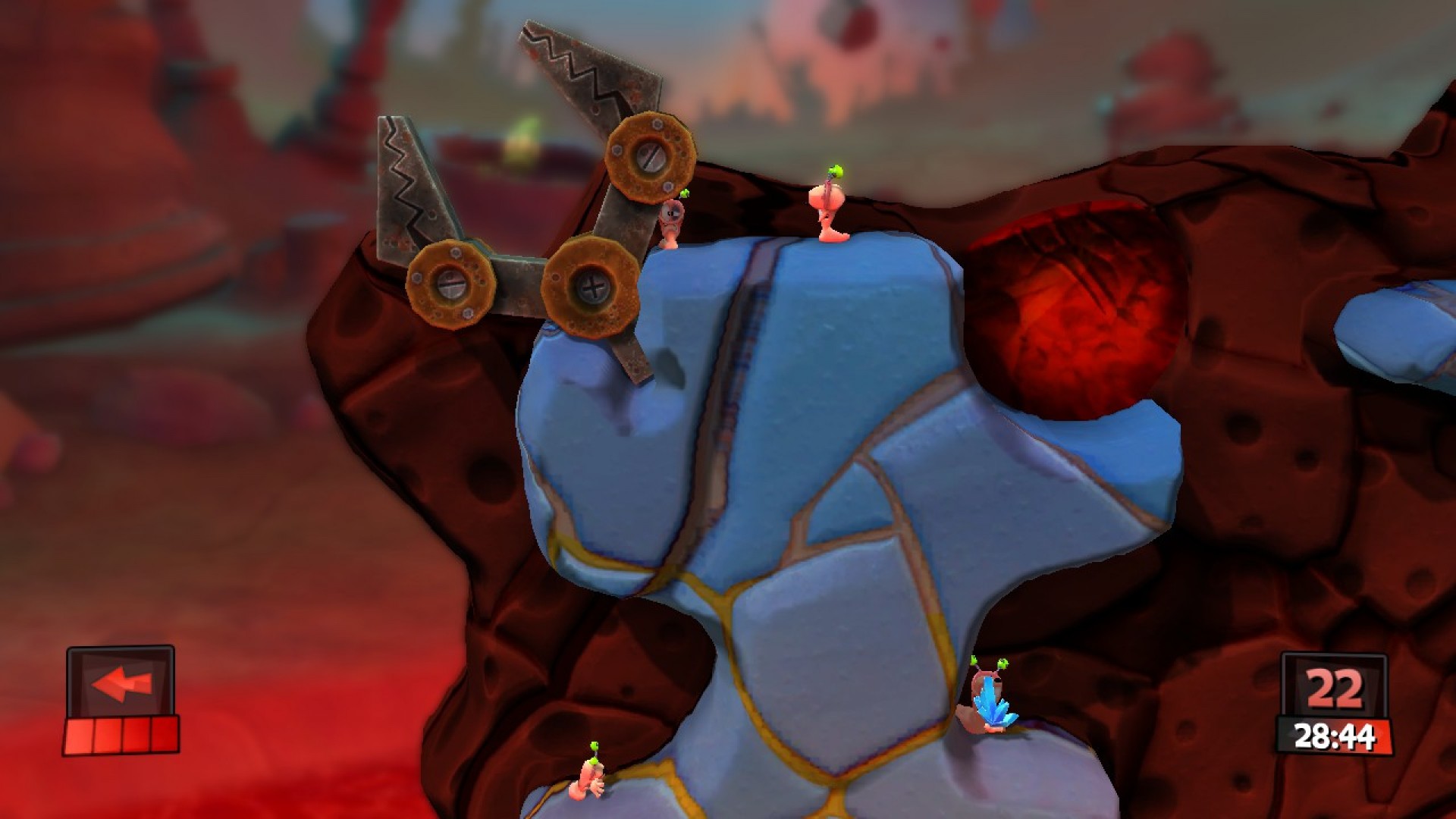 Worms Revolution - Mars Pack screenshot