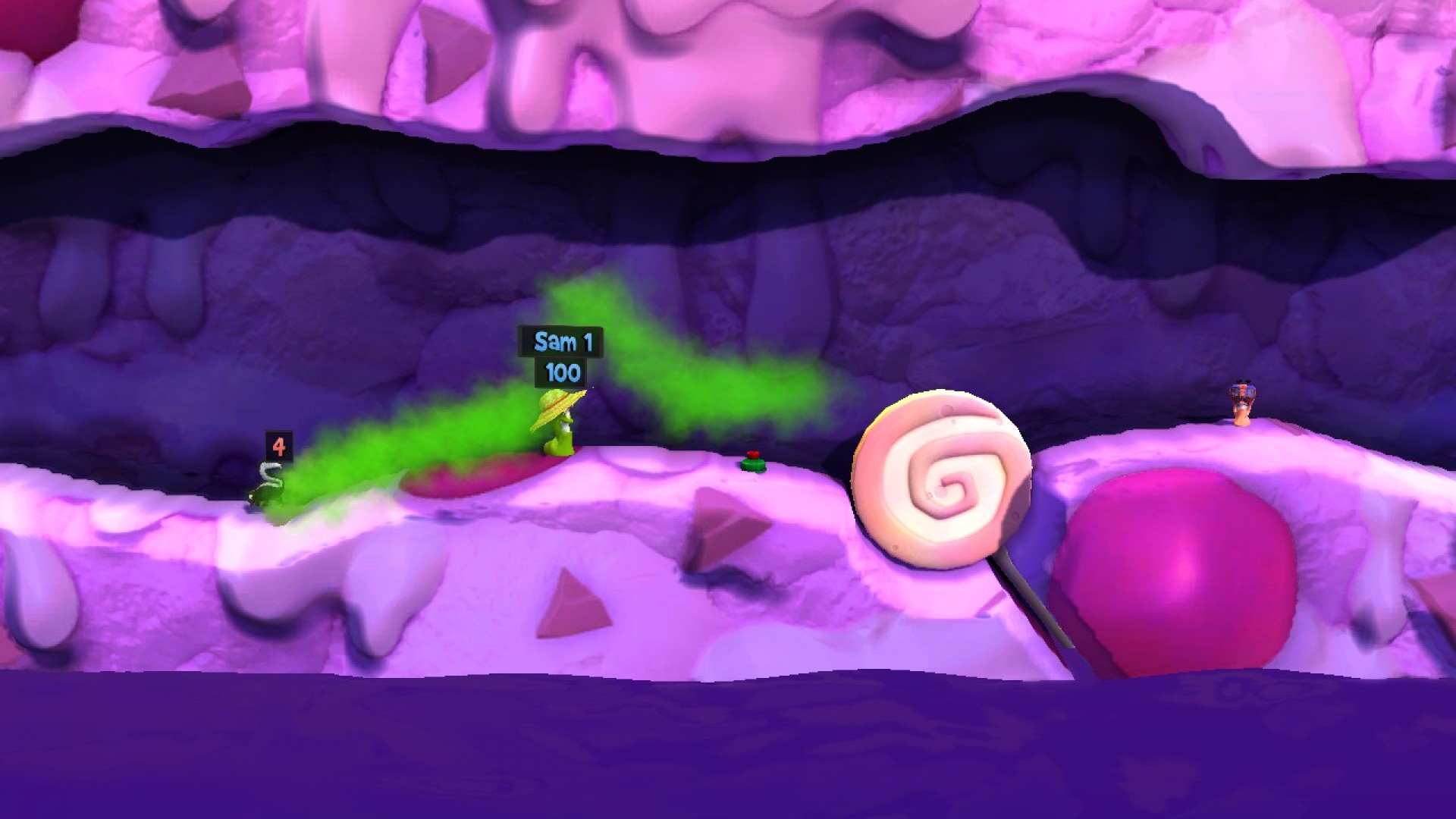 Worms Revolution: Funfair DLC screenshot