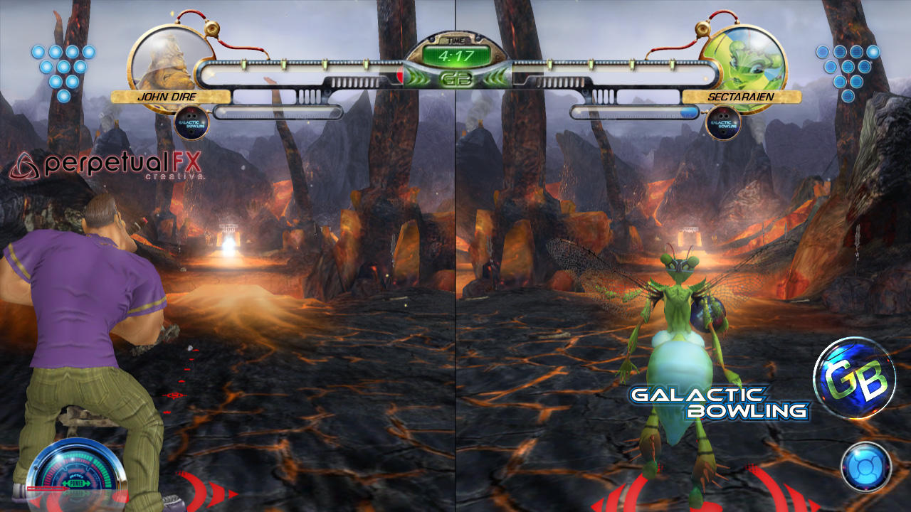 Galactic Bowling screenshot