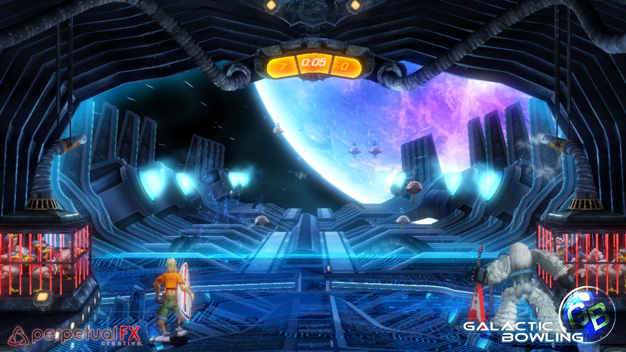 Galactic Bowling screenshot