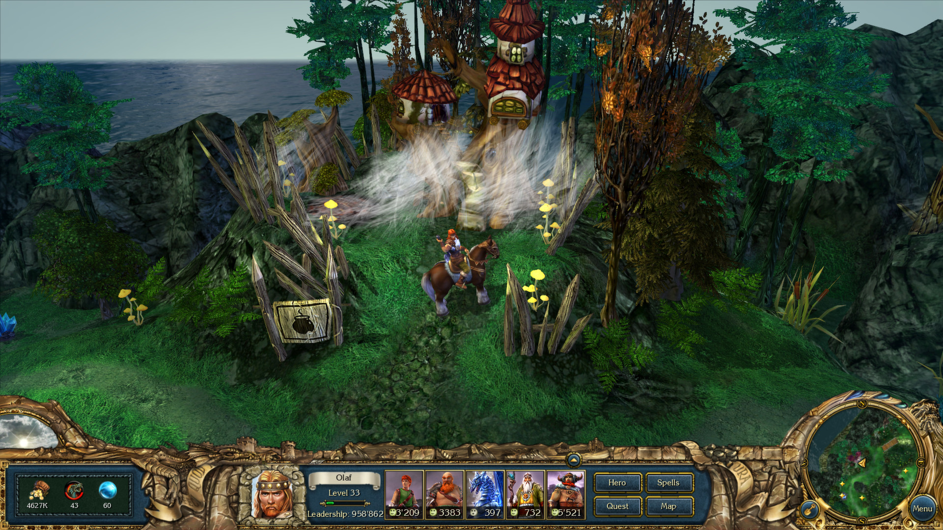 King's Bounty: Warriors of the North - Ice and Fire screenshot