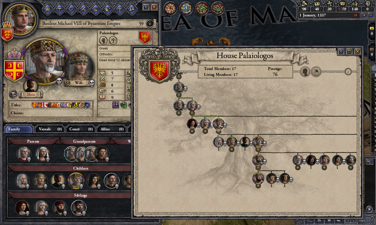 Crusader Kings II: Dynasty Shields screenshot