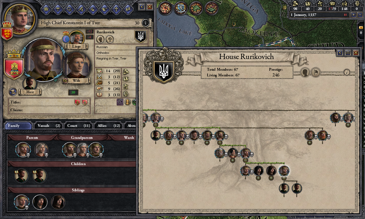 Crusader Kings II: Dynasty Shields screenshot
