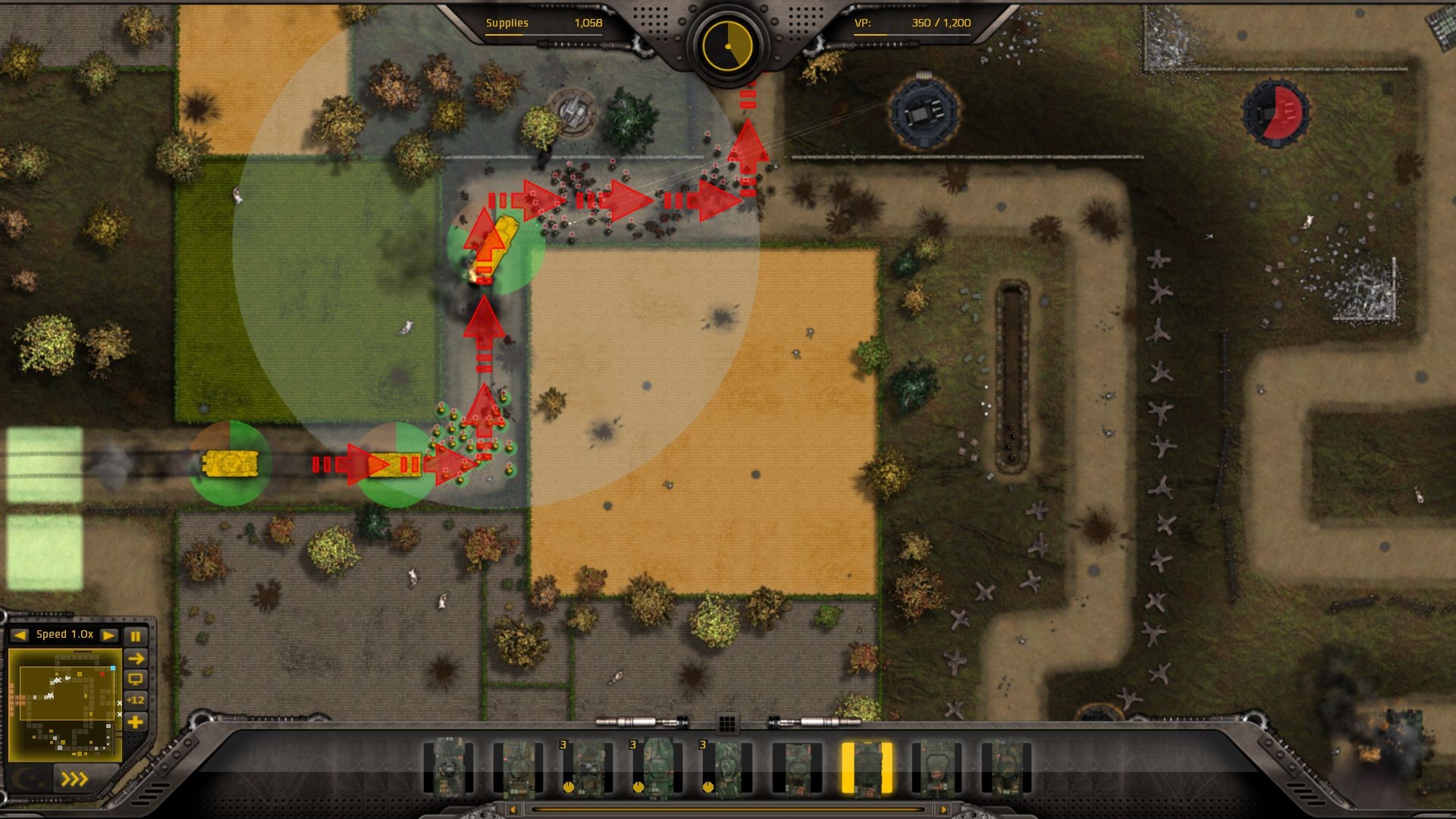 Gratuitous Tank Battles - The Western Front screenshot