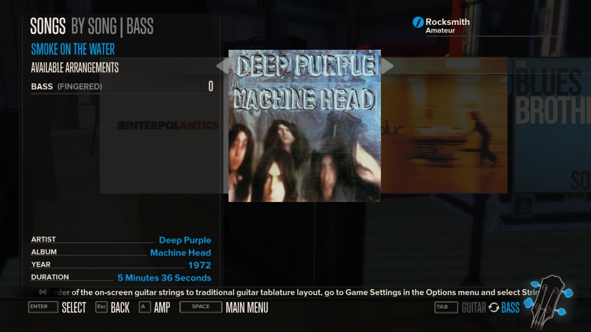 Rocksmith - Deep Purple - Smoke on the Water screenshot