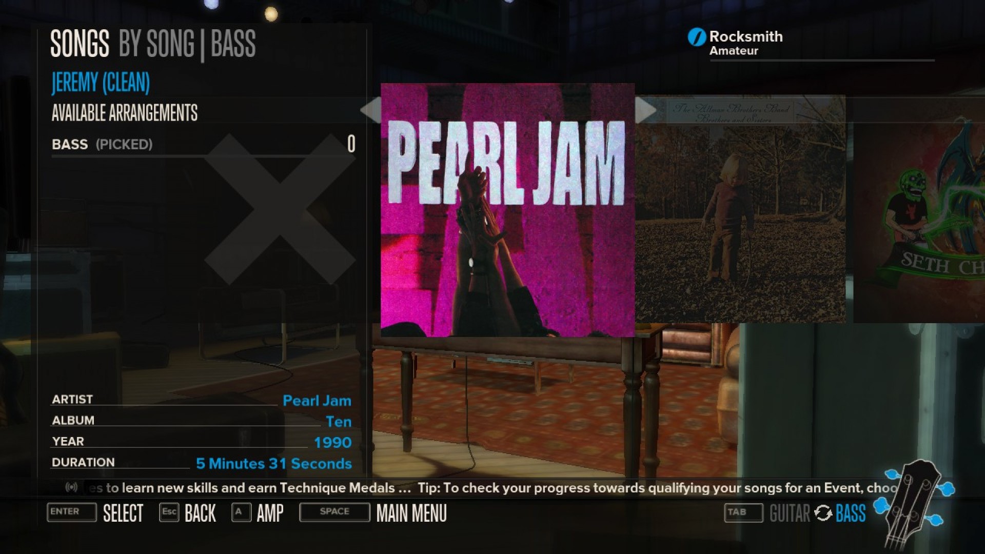 Rocksmith - Pearl Jam - Jeremy screenshot
