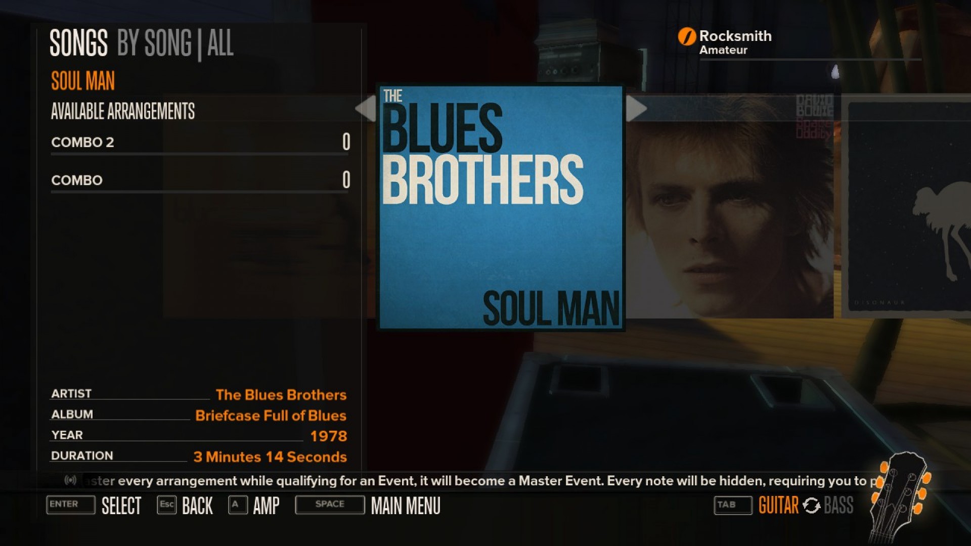 Rocksmith - The Blues Brothers Band - Soul Man screenshot