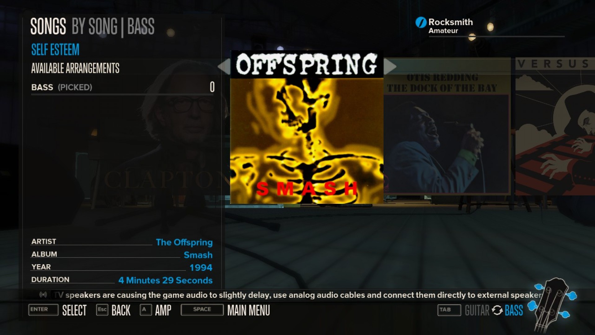 Rocksmith - The Offspring - Self Esteem screenshot