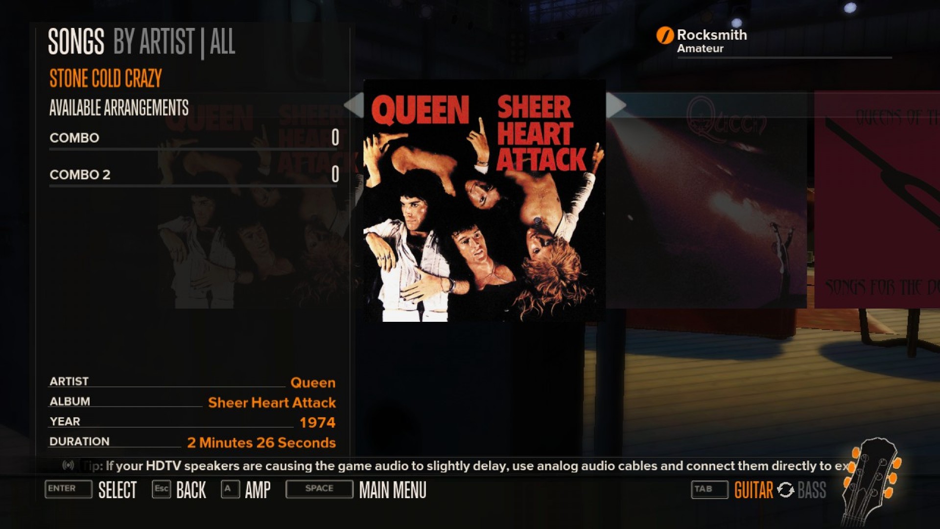 Rocksmith - Queen 5-Song Pack screenshot