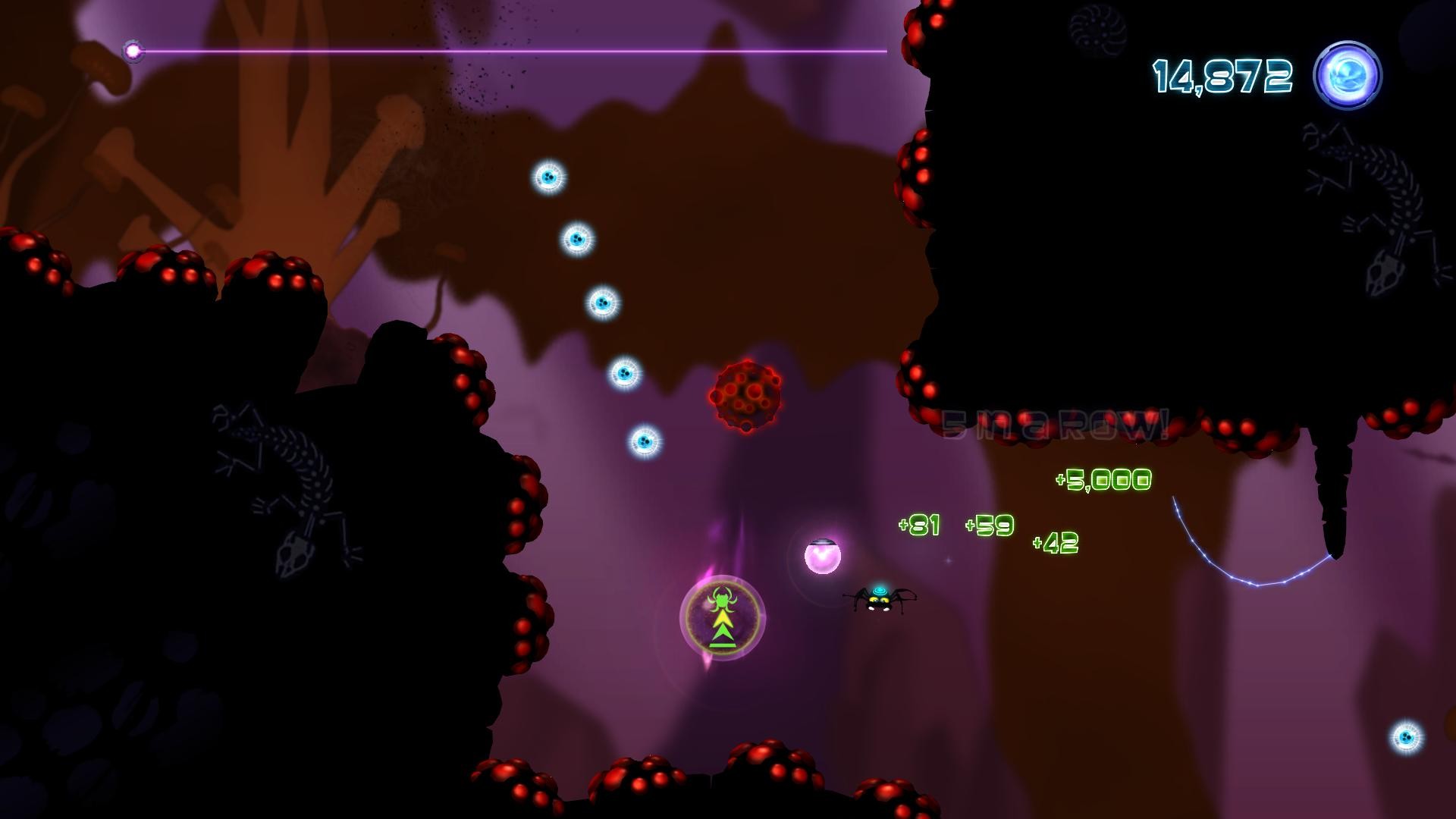Alien Spidy: Between a Rock and a Hard Place screenshot