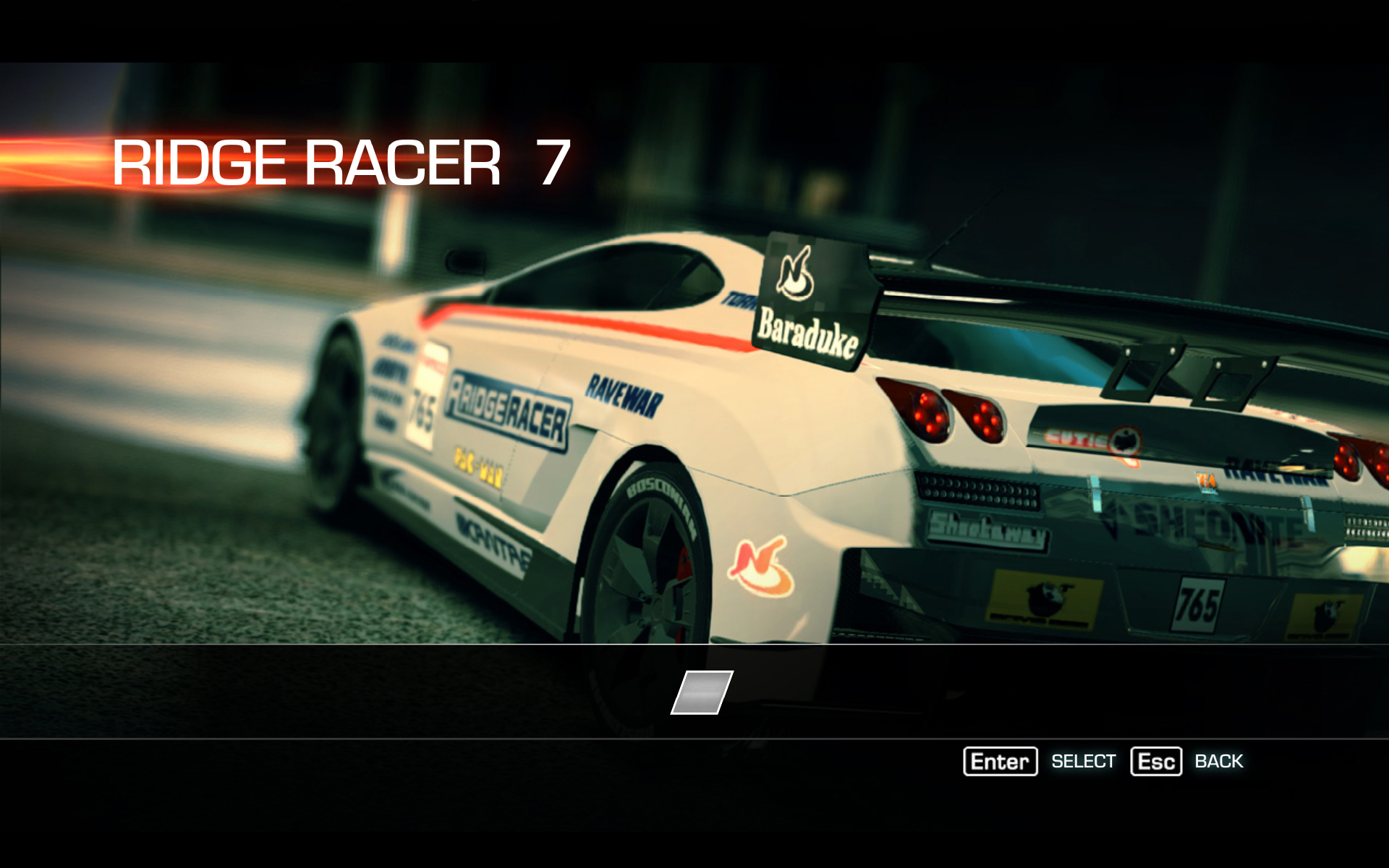 Ridge Racer Unbounded - Ridge Racer 7 Machine Pack screenshot