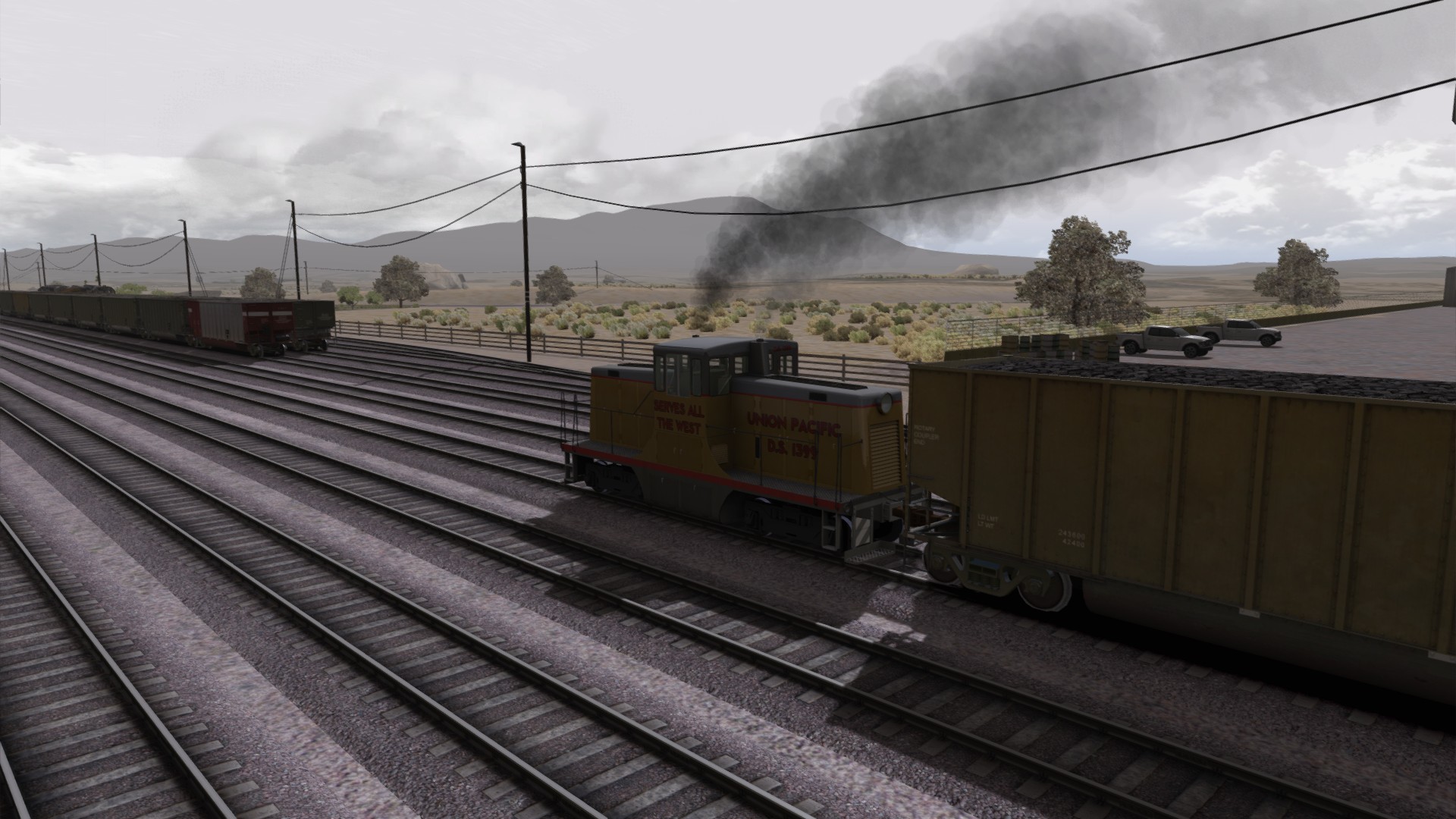 Train Simulator: UP GE 44 Loco Add-On screenshot