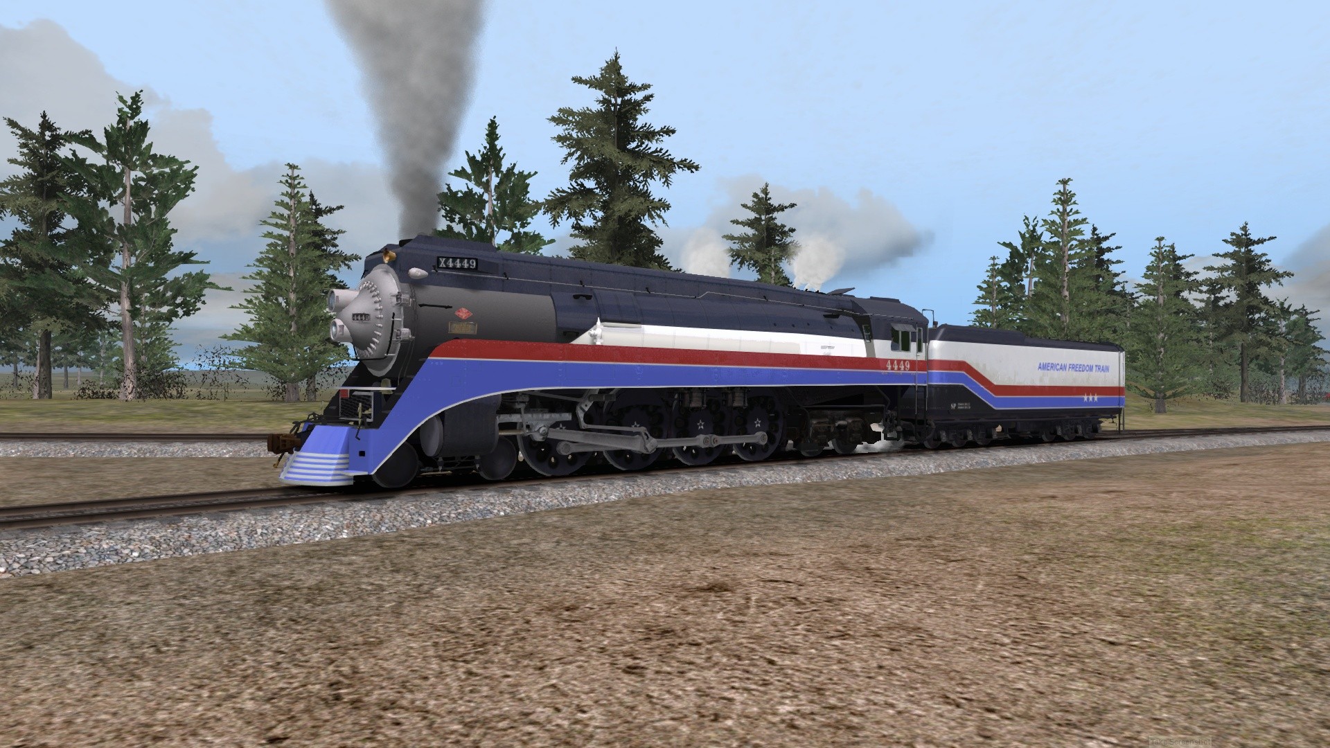 Train Simulator: Southern Pacific GS-4 Loco Add-On screenshot