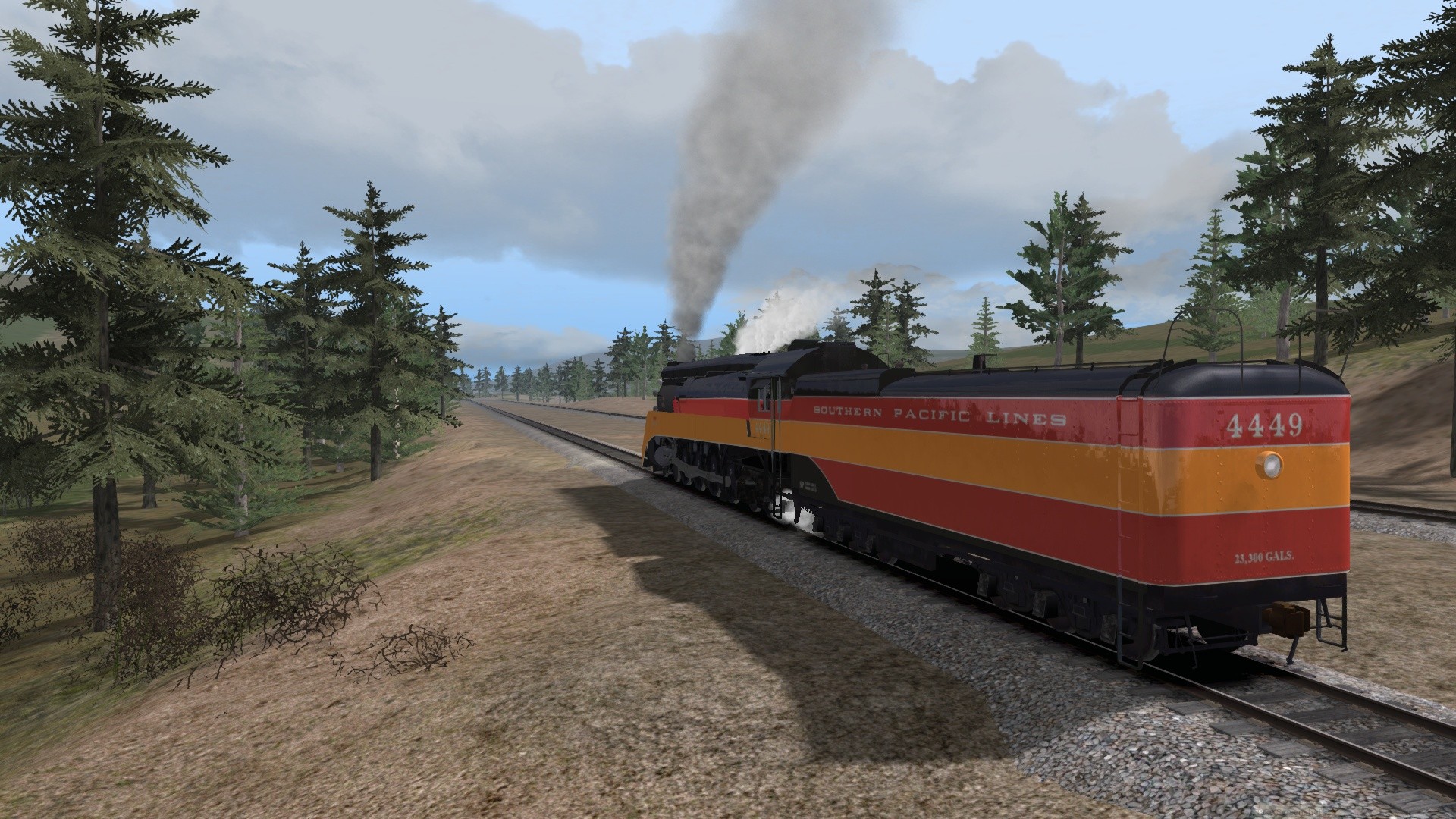 Train Simulator: Southern Pacific GS-4 Loco Add-On screenshot