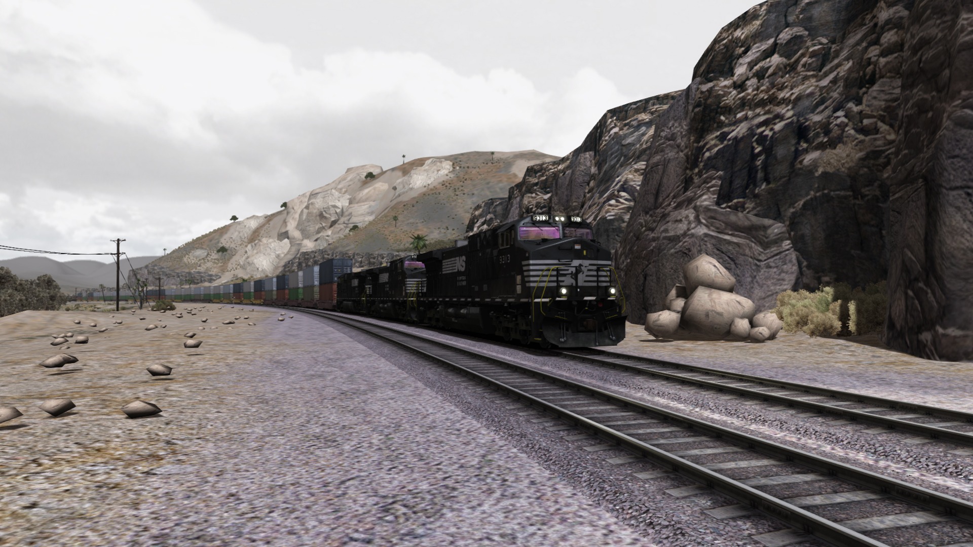 Train Simulator: BNSF Dash 9 Loco Add-On screenshot