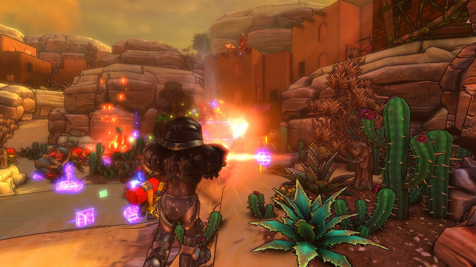 Dungeon Defenders: City in the Cliffs Mission Pack screenshot