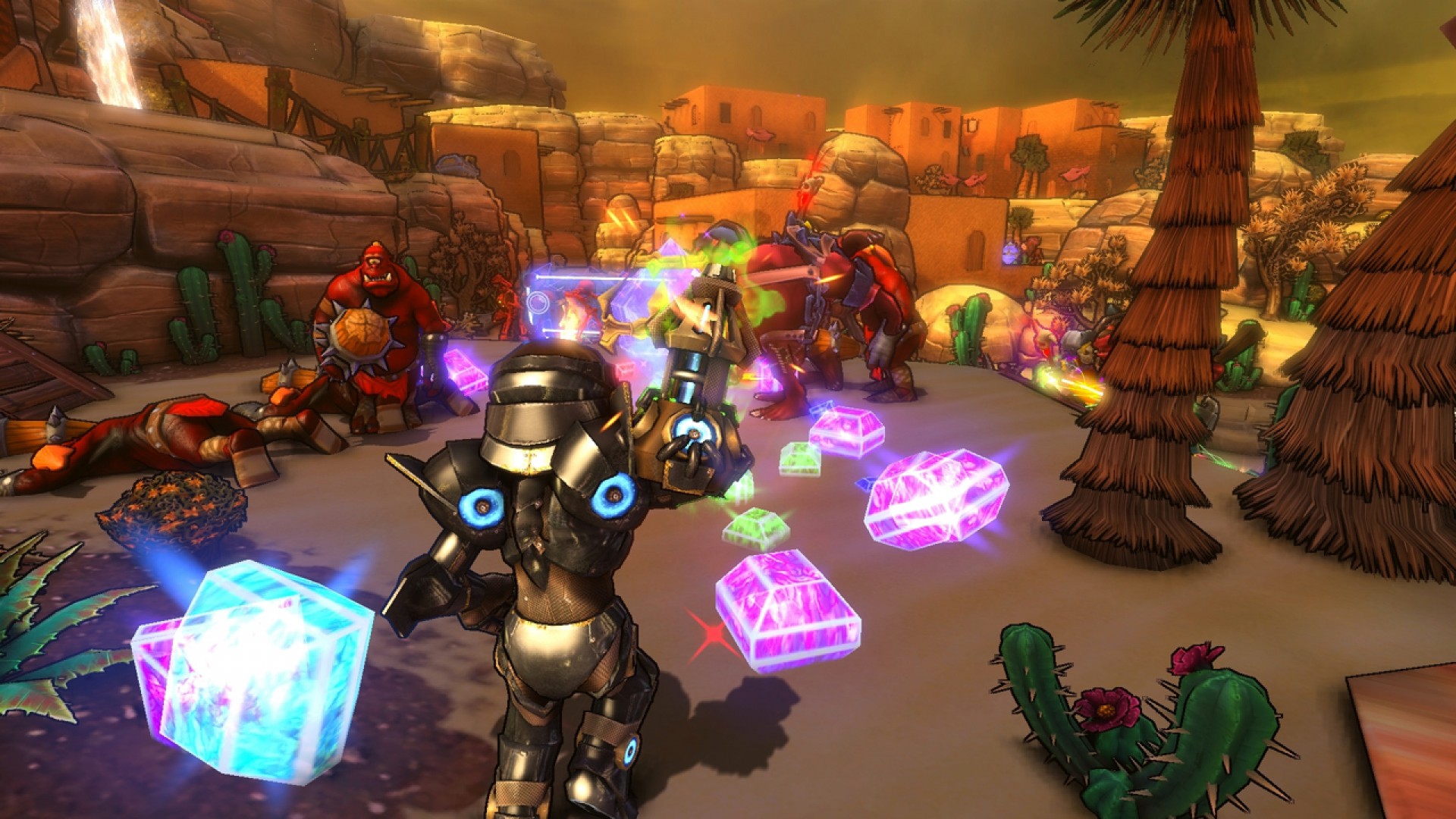 Dungeon Defenders: City in the Cliffs Mission Pack screenshot