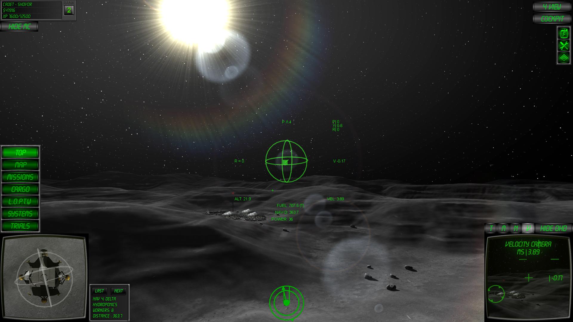 Lunar Flight screenshot